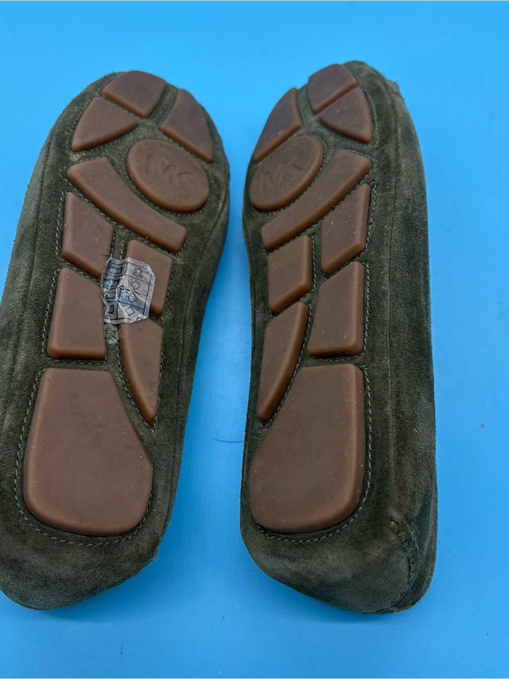 Michael Kors Women’s Fulton Suede Ballet Flat Shoes Size 8 - Picture 5 of 7